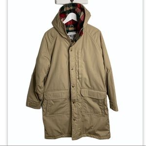 Vintage Woolrich woman wool lined coat medium